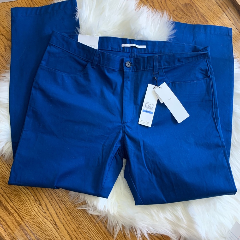 Sold🚫Calvin Klein Stretch Sateen slim fit  Pants - Picture 2 of 7